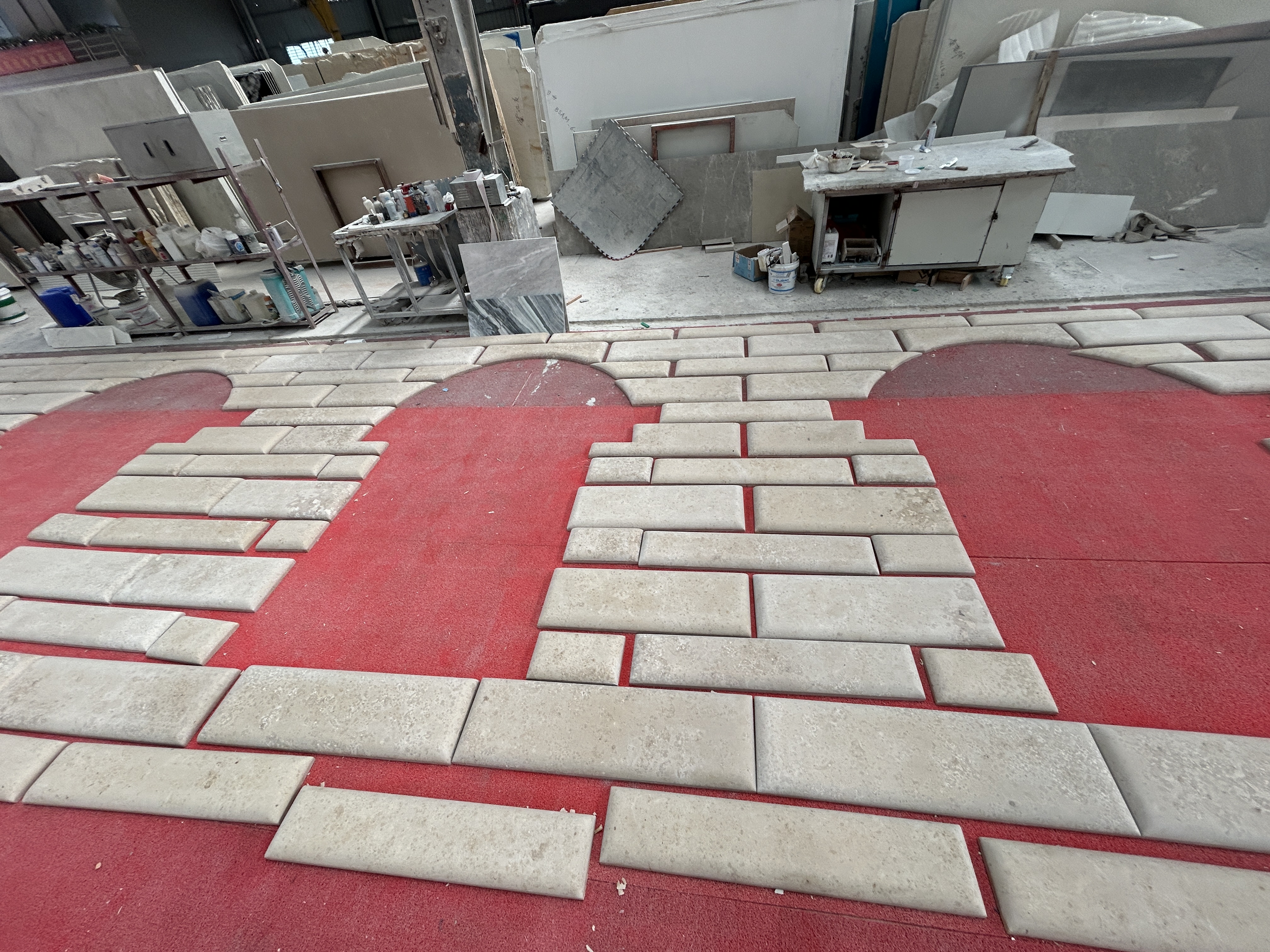 German Beige limestone facade project