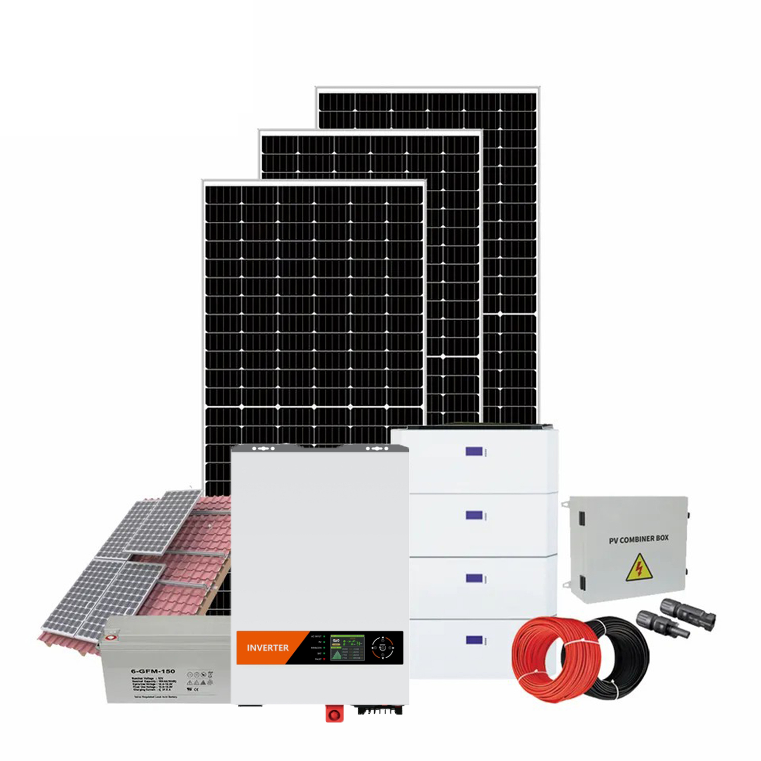 Modern Solar Energy System Installation