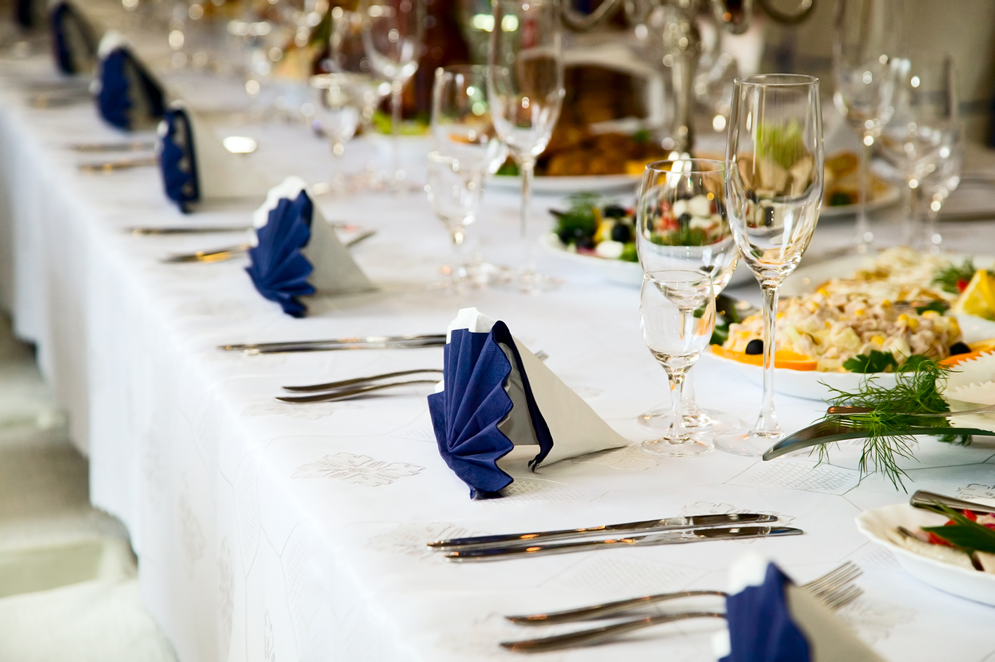 Hotel Dining Textile Setup