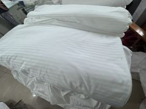 Poly Cotton 1cm Stripe Fabric