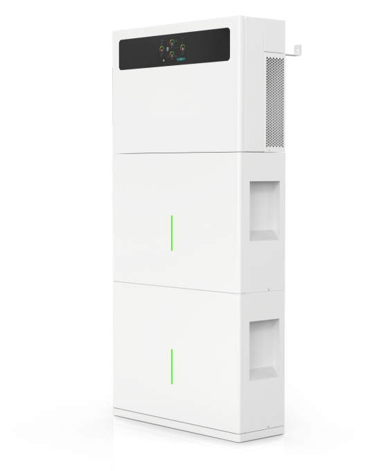 MF-5K+10KWh stacked home energy storage system outdoor