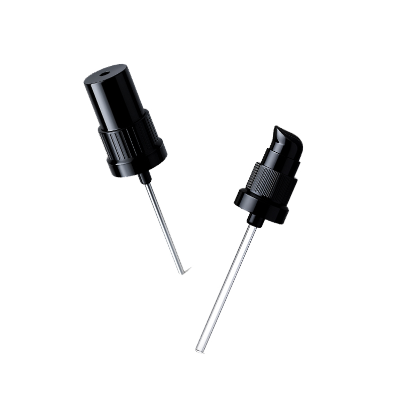 pump closure for violet glass bottle