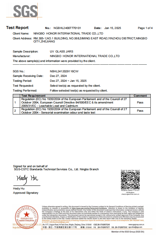 EU Certificate