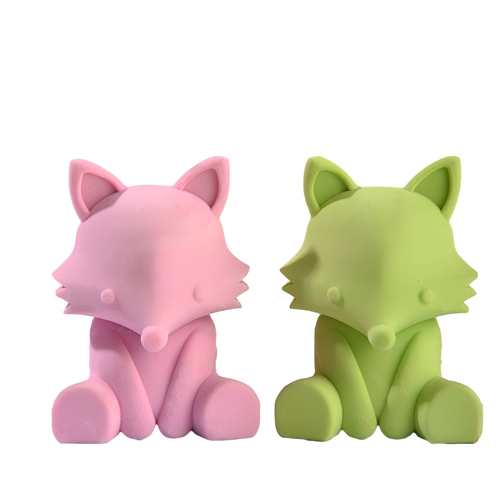 Greenwill Fox Eraser with Backpack Sharpener