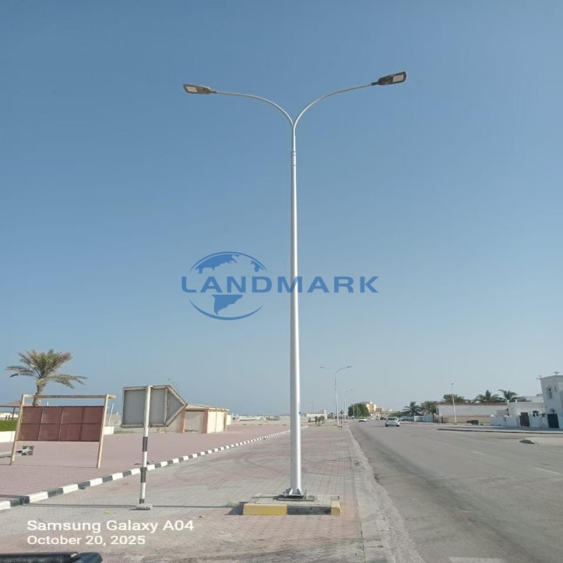 Aluminium Light Pole structural design