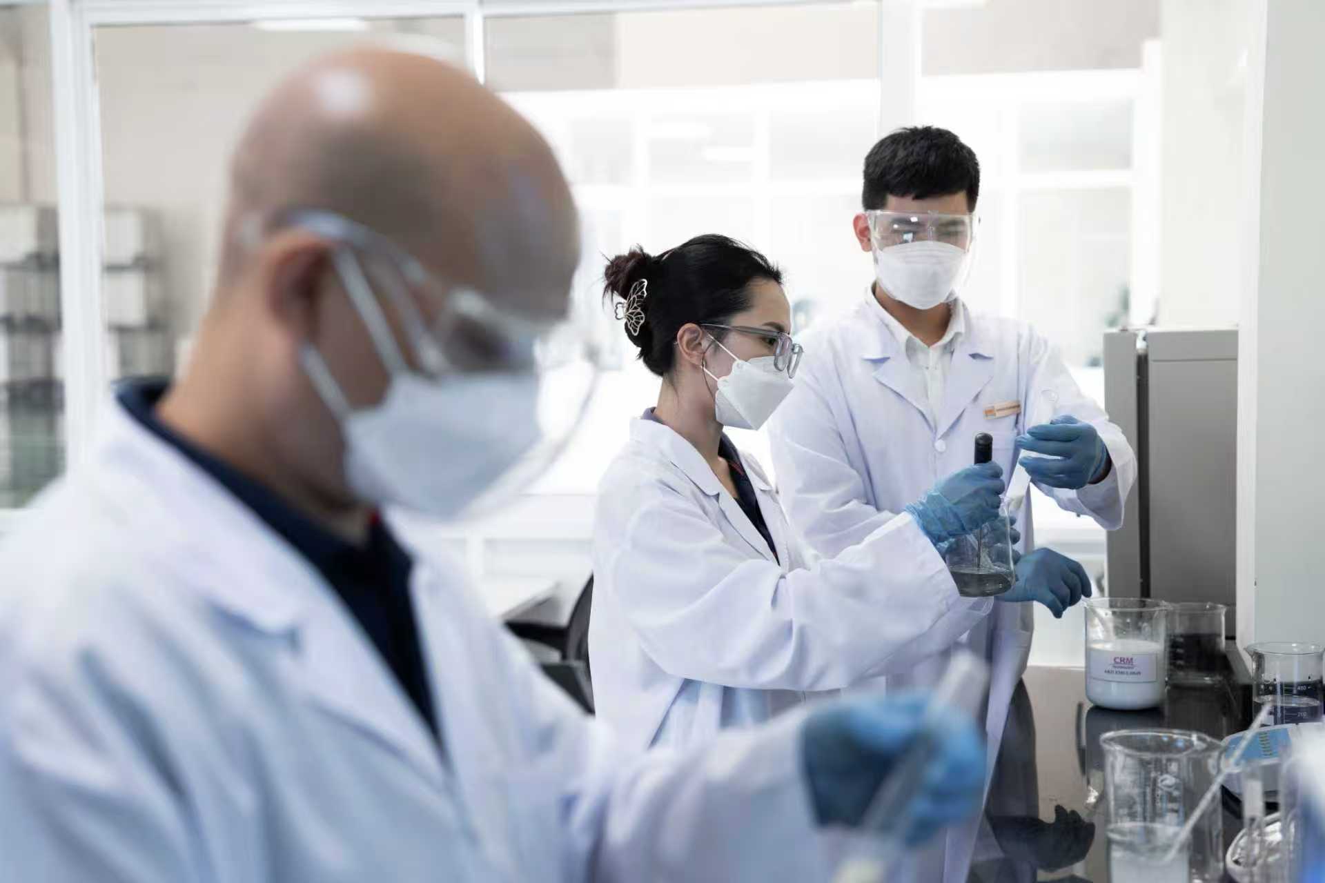 JHDA pilot laboratory for paper strength agent formulation testing