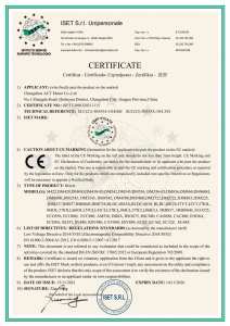 CE Certificate