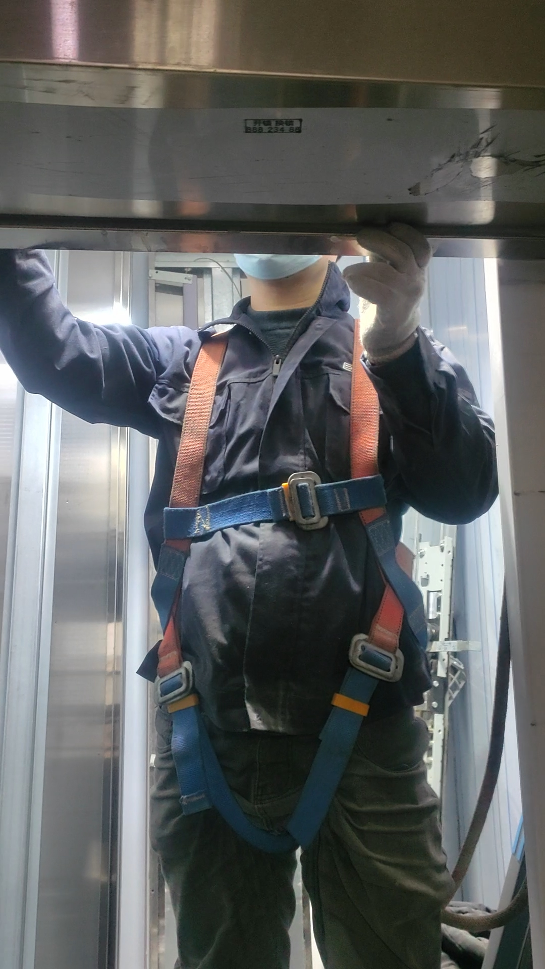 Joylive passenger elevator site installation supervision