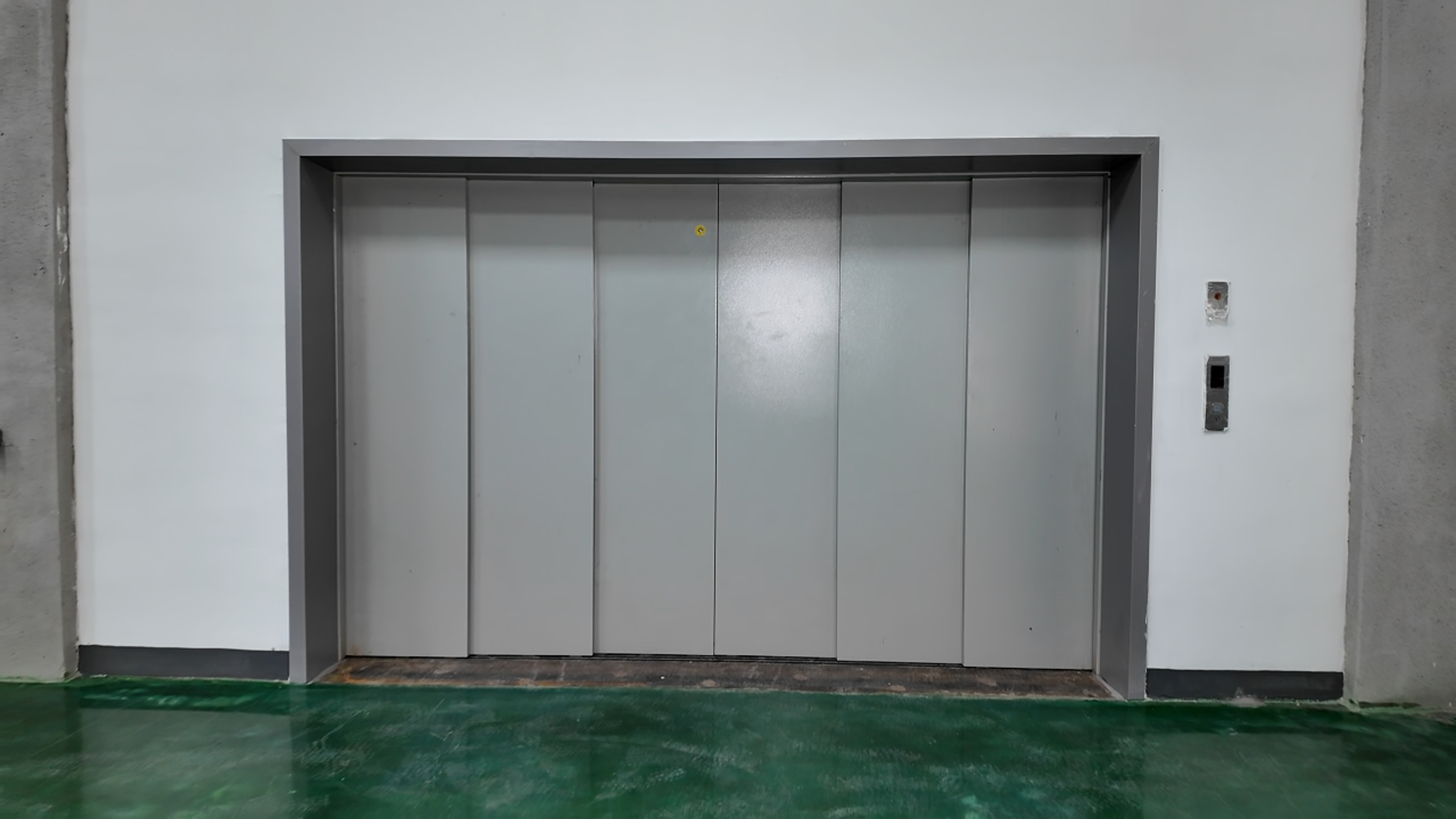 Heavy-Duty Freight Elevator in Industrial Setting