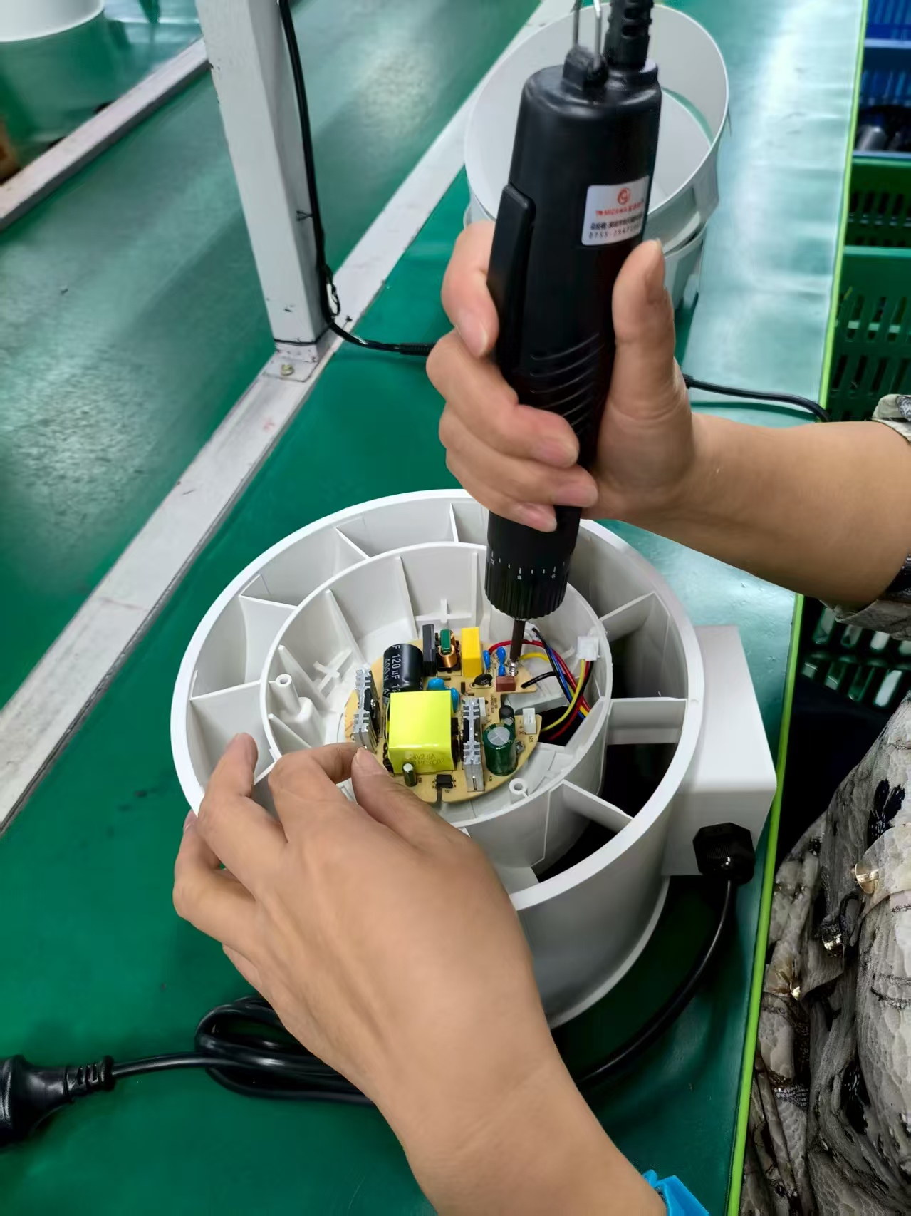 Ventilation Fan Motor Quality Inspection