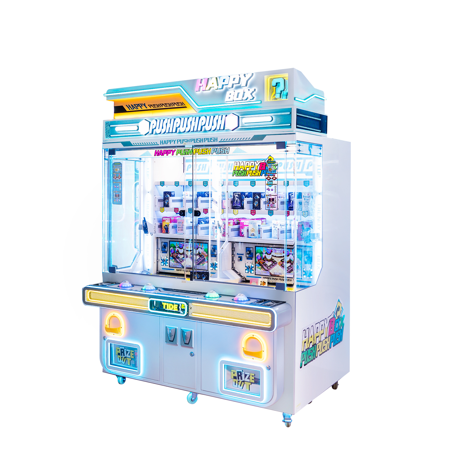 Happy Push claw machine - request a quote today