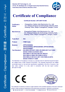 Certificate of Compliance