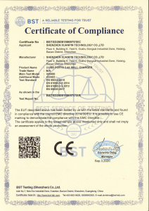 Verification of Conformity