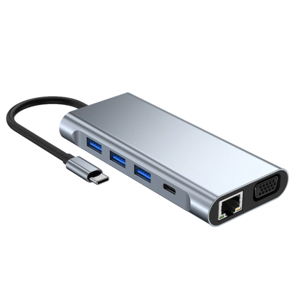 Cable-link USB 3.2 Gen 2 Hub CLE-05005 front view