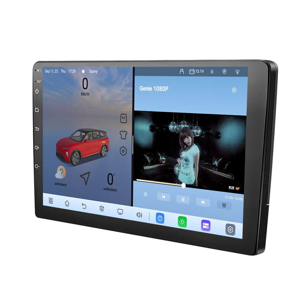 Universal Car Multimedia Player TN-TS105 9inch Screen Car Head Unit front view