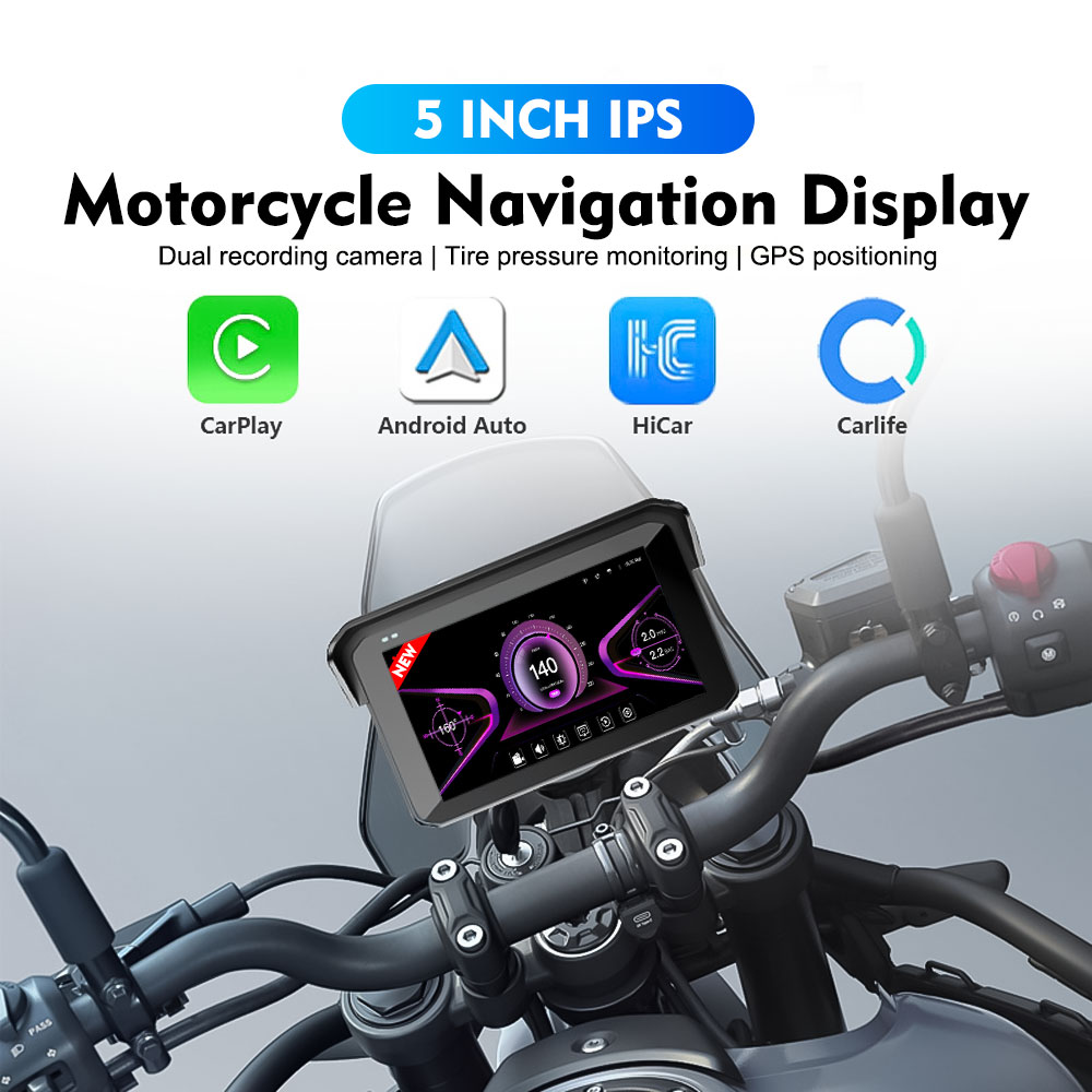 TN-M11 motorcycle navigation front view