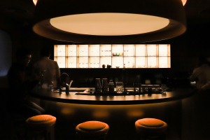 flagship store - upper floor bar
