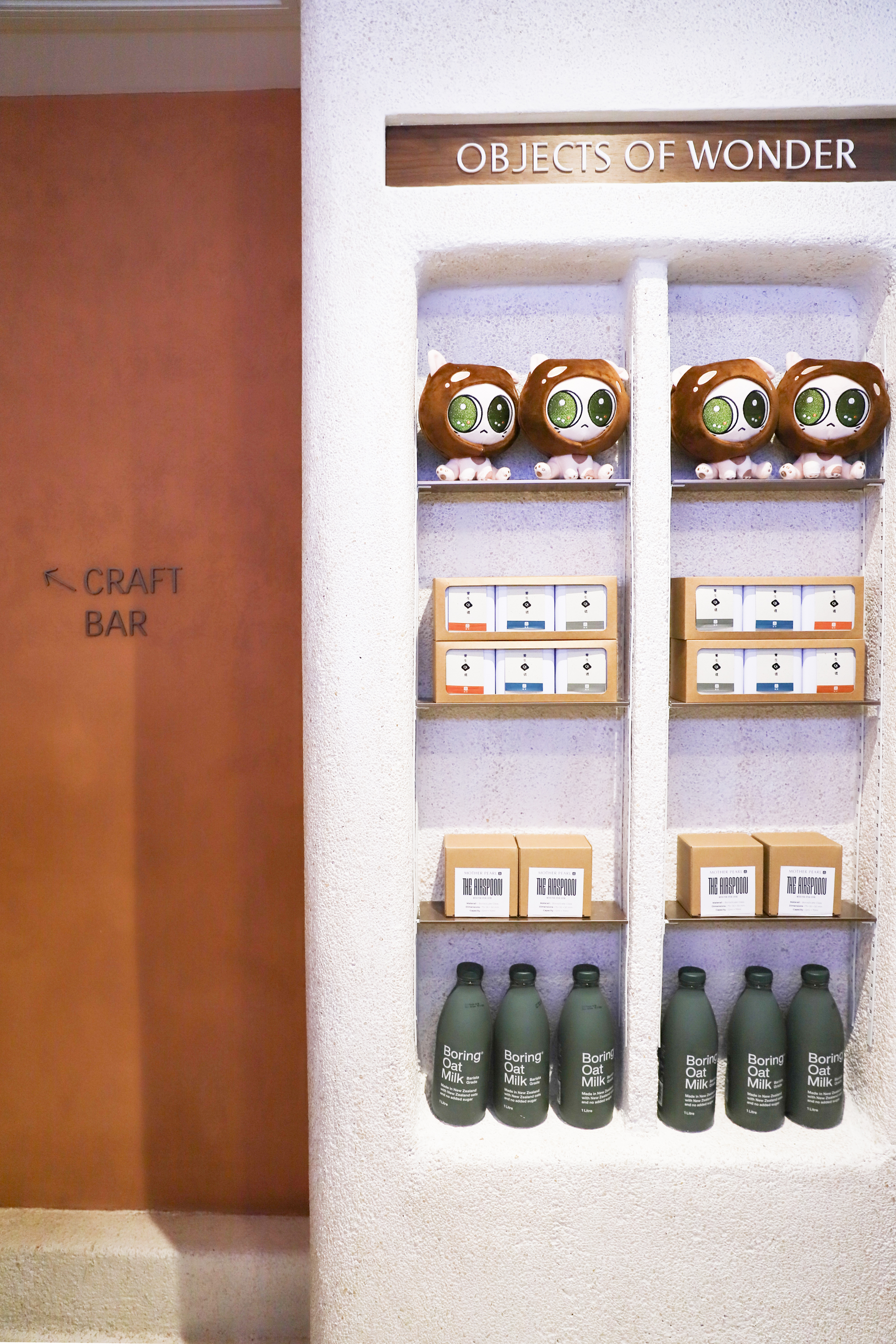 Lower floor Grab and Go zone of Wellness Hub Central in Central Hong Kong