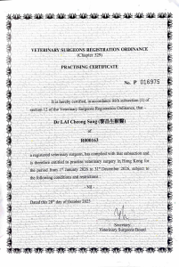 獸醫牌照