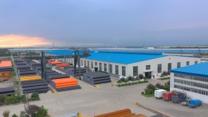 Aerial View of Factory Plant