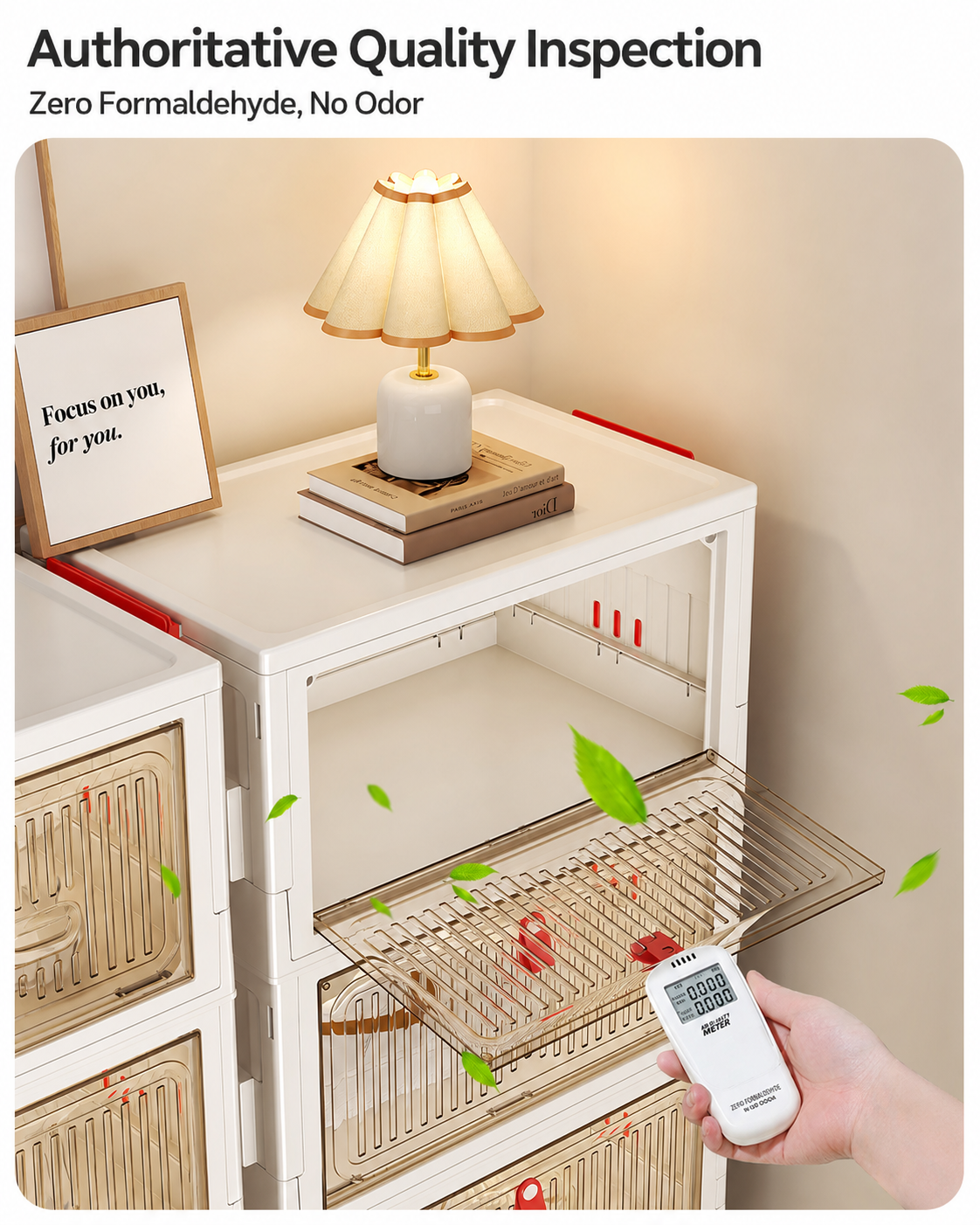 Passes authoritative quality inspection, zero formaldehyde and no odor.