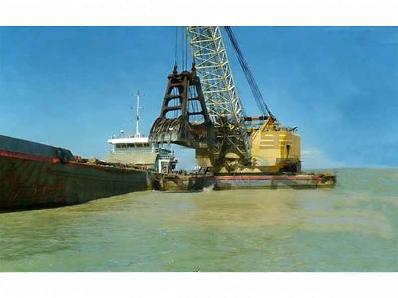 13m³ Grab Dredger for deep-water and near-shore dredging operations