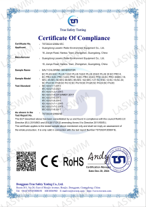 Certificate Of Compliance