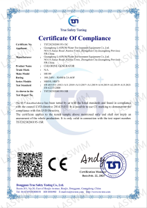 Certificate Of Compliance