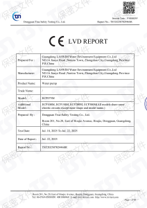 LVD REPORT