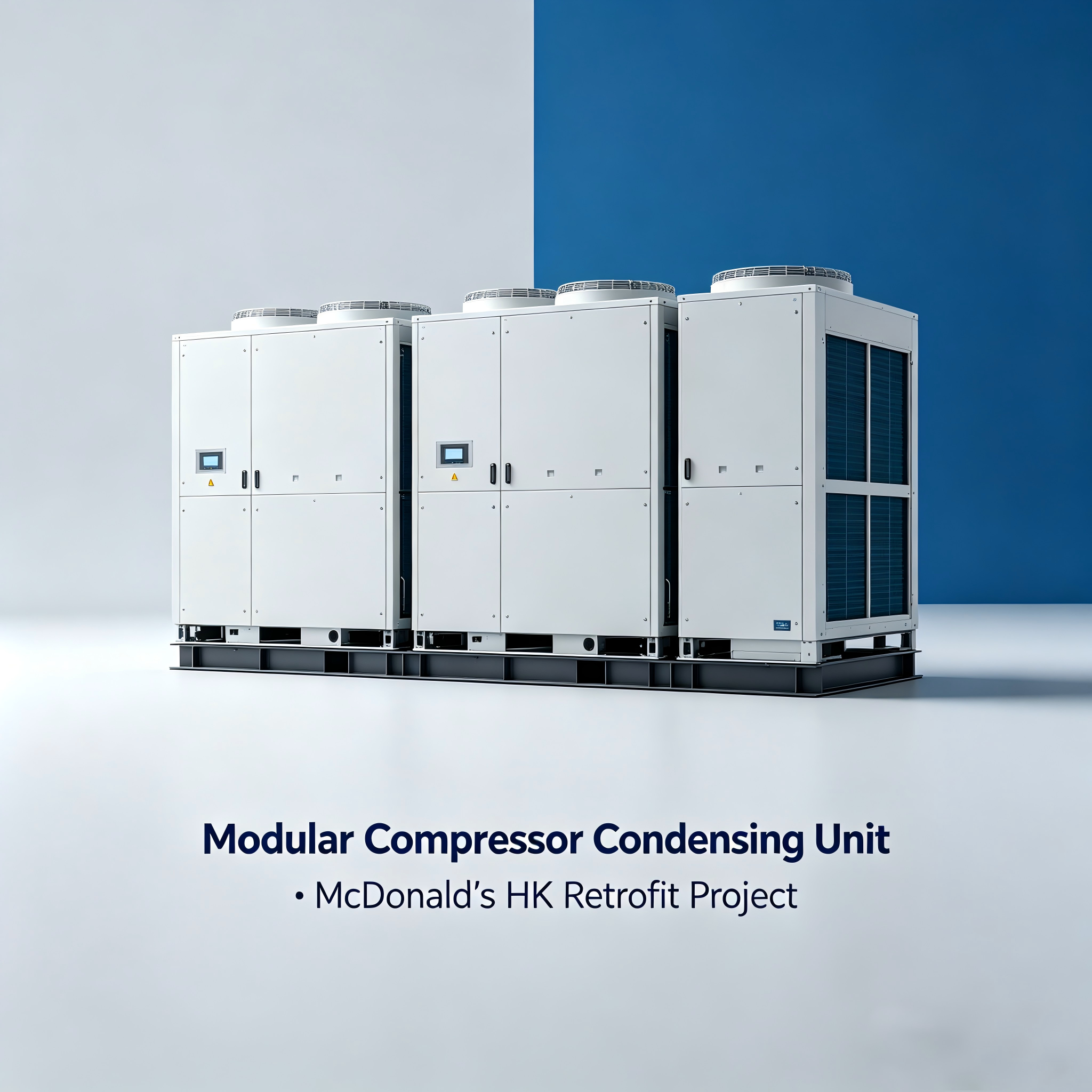 Hong Kong McDonald's Compressor Condensing Unit Customized Retrofit Project