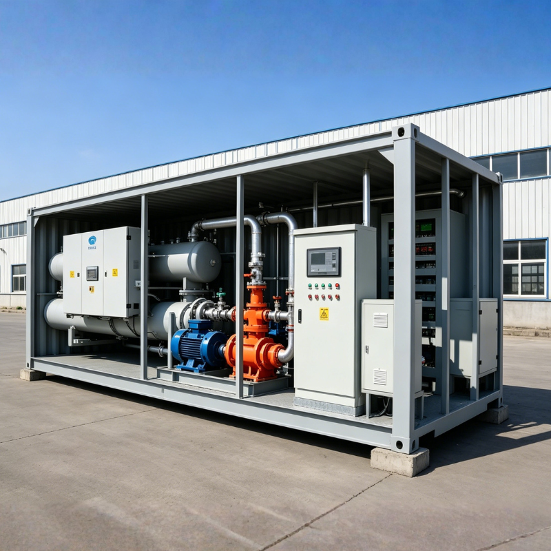 modular HVAC plat room