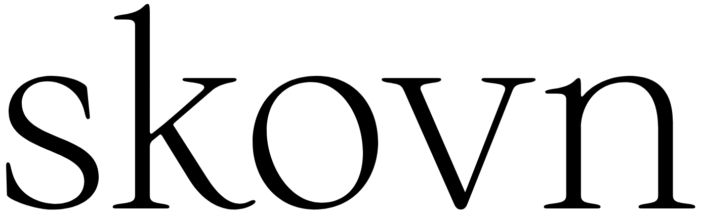 SKOVN header logo black