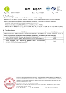 ROHS Test Report