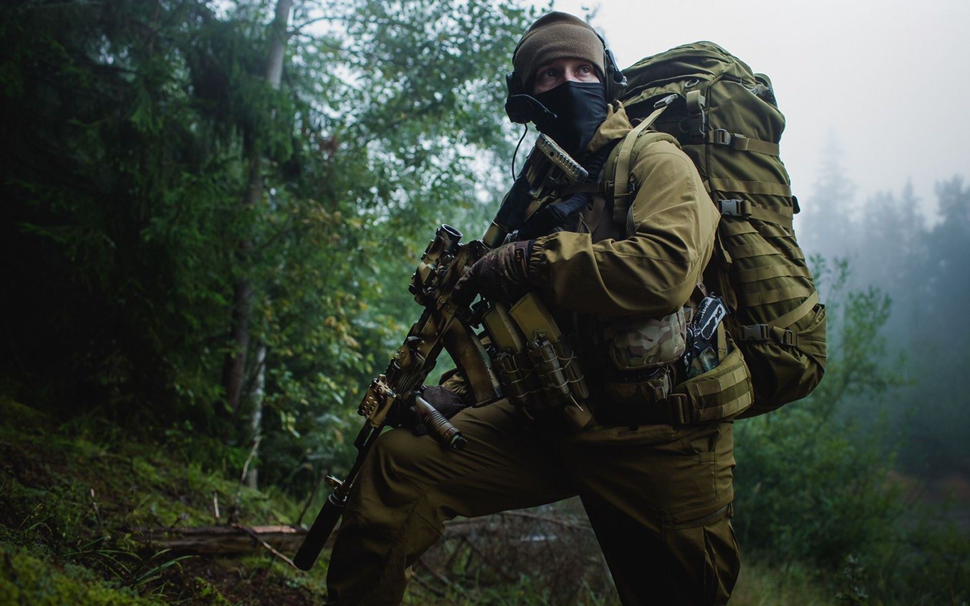 Soldier system integration with MOLLE webbing and tactical modules