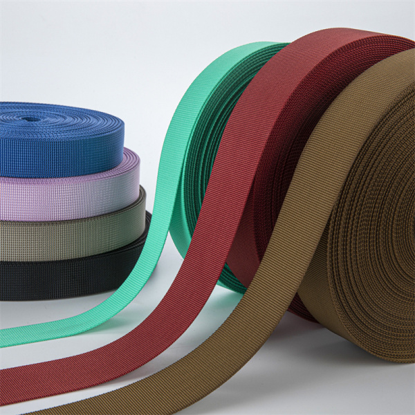 Bluesign certified RPET webbing 25mm