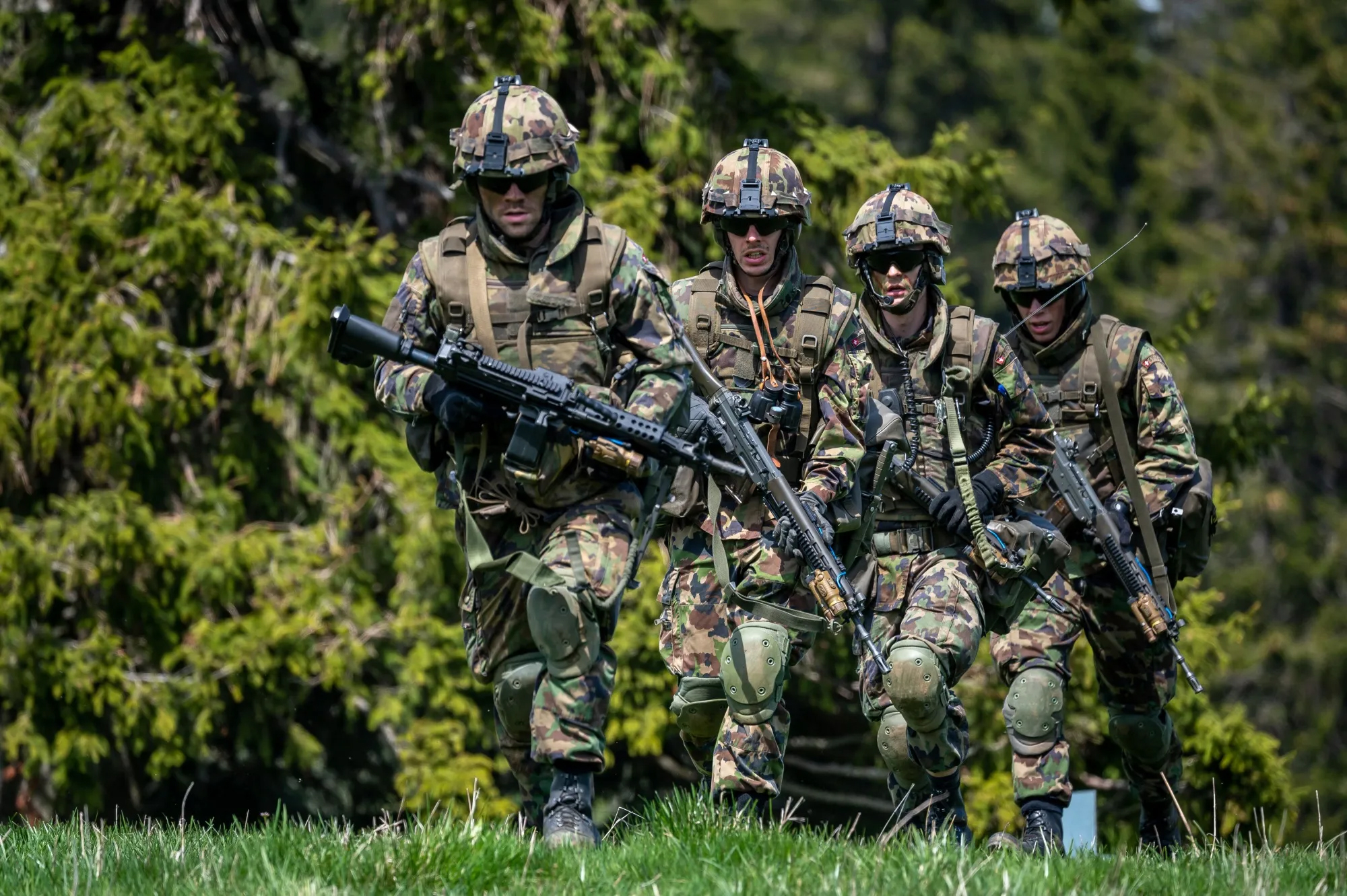 Military webbing used in tactical vest
