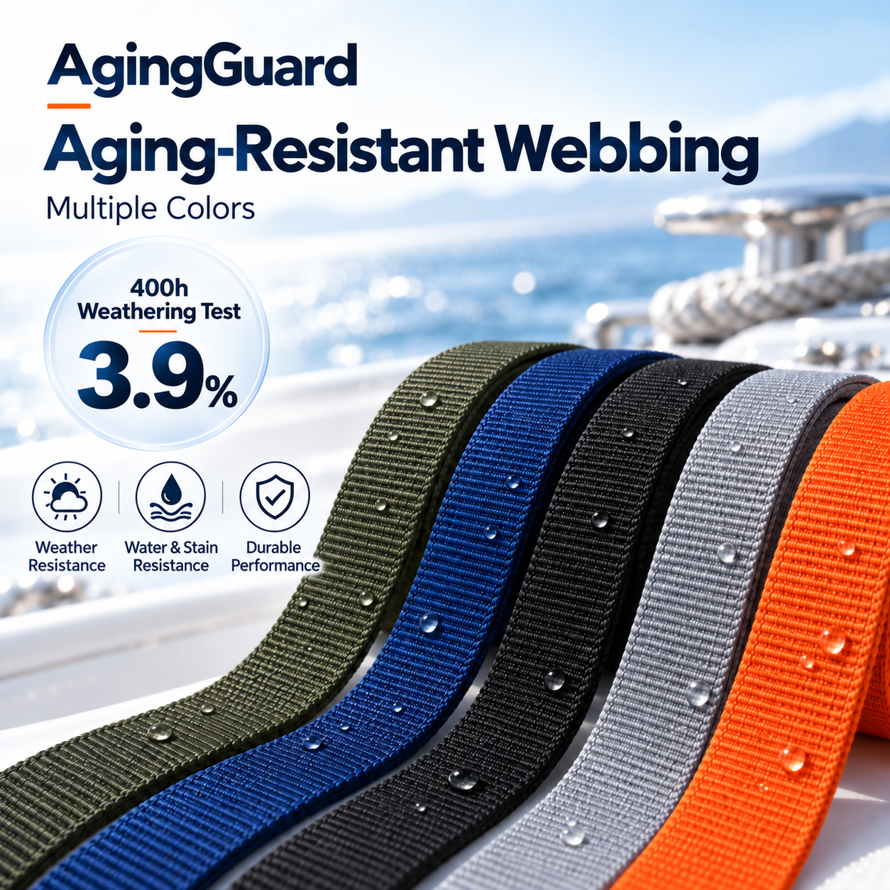 Aging-Resistant Webbing