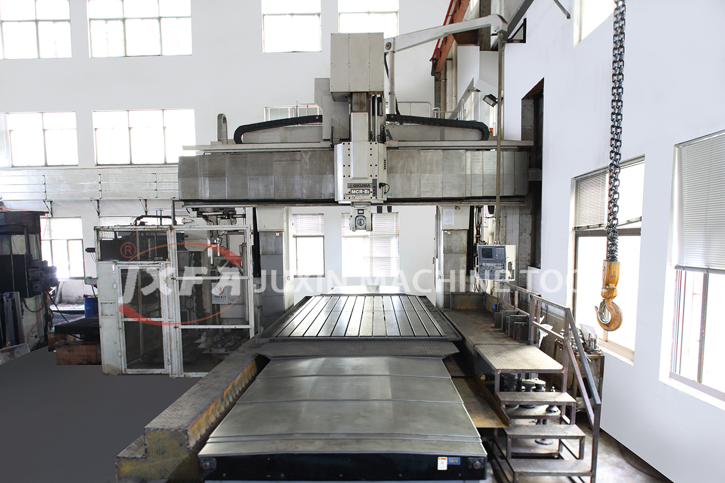 Machine tool manufacturing and assembly workshop