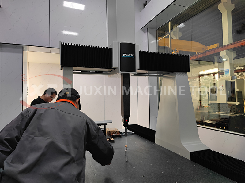 German Wenzel CMM inspection workshop at Juxin Machine Tool factory