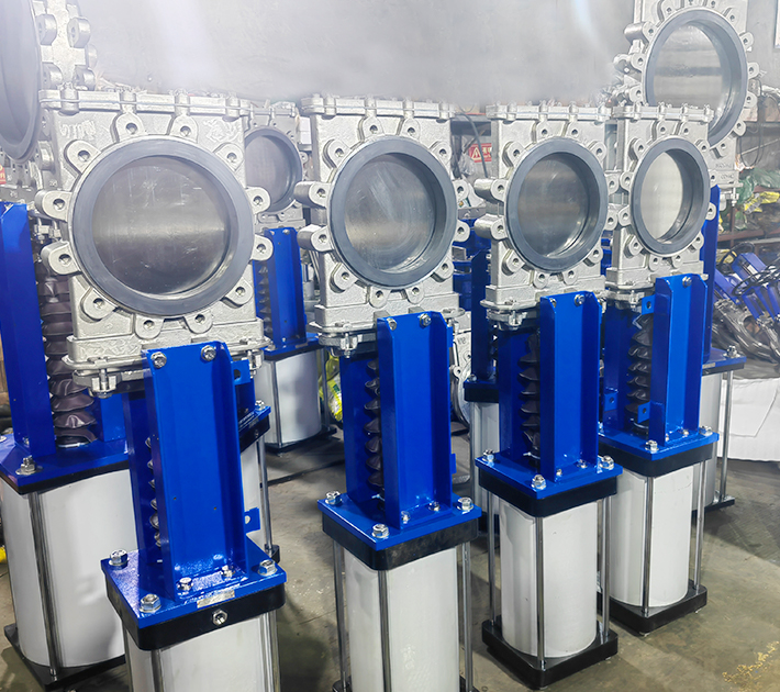 DIN 19526 Stainless Steel Knife Gate Valve 304/316 for European Projects