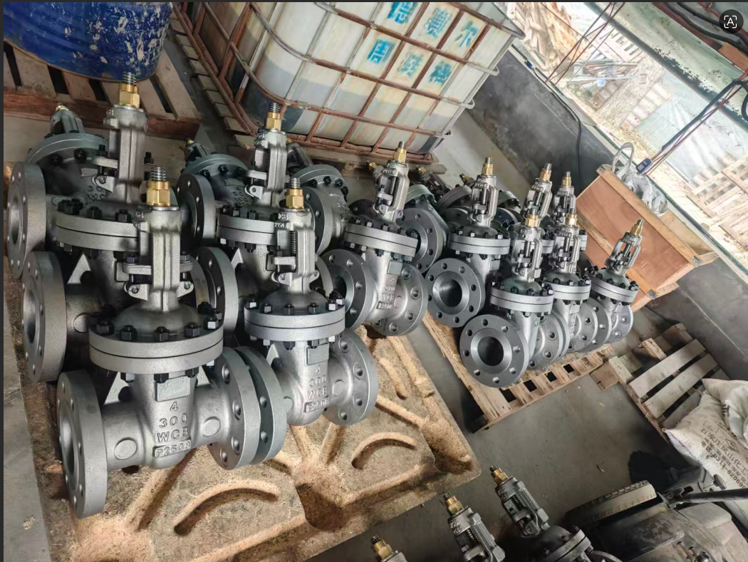 API 602 gate valve with actuator