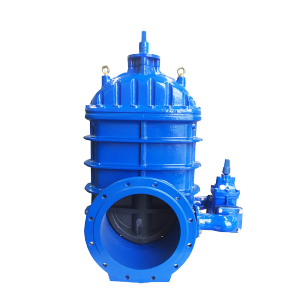 Flange resilient gate valve