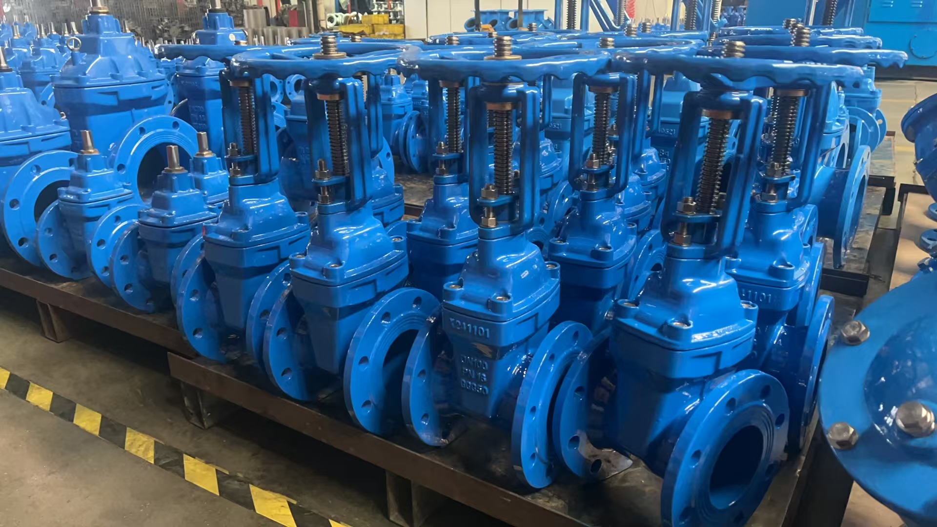 AWWA C509 valve in water system