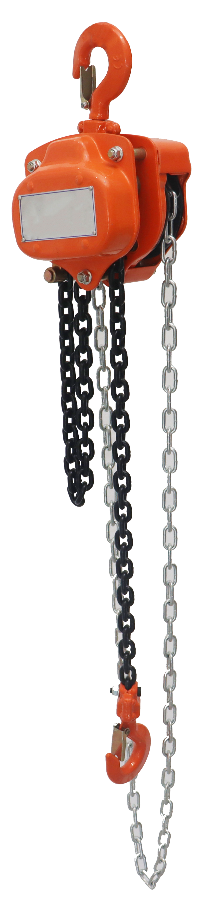 VT chain block in tight space