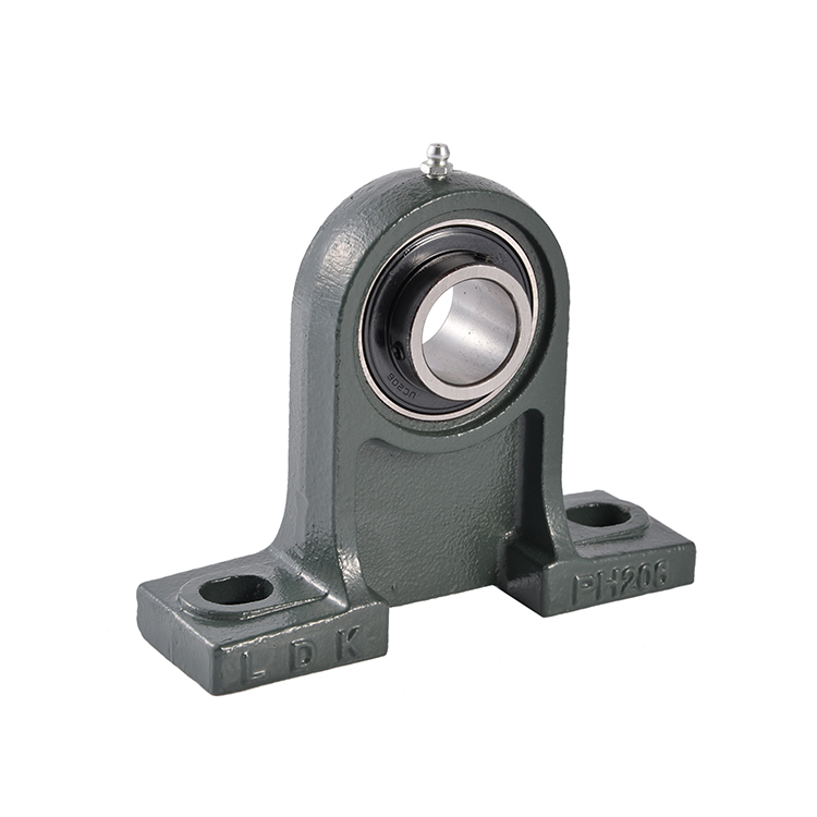 LDK cast iron pillow block bearings UCPH series with high center base housing