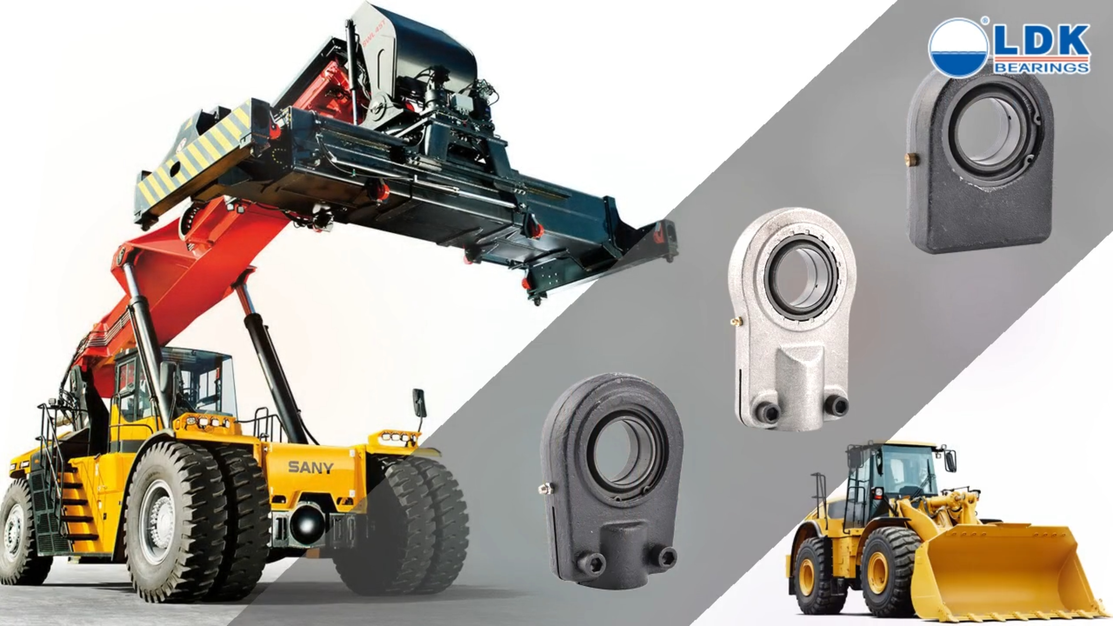 LDK hydraulic rod ends for construction equipment