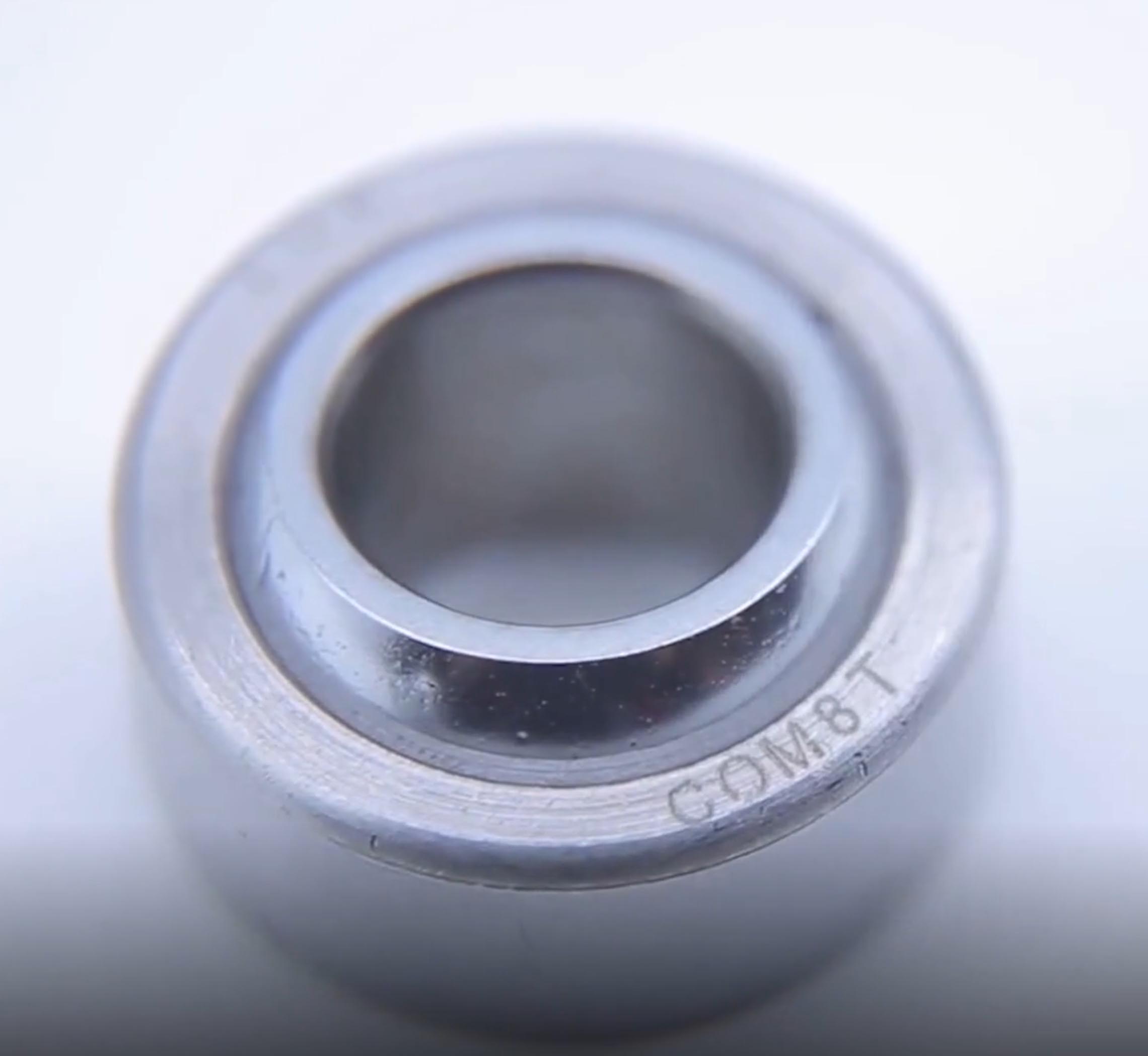 LDK COM..T inch spherical plain bearing, maintenance-free T-series variant with PTFE composite sliding surface