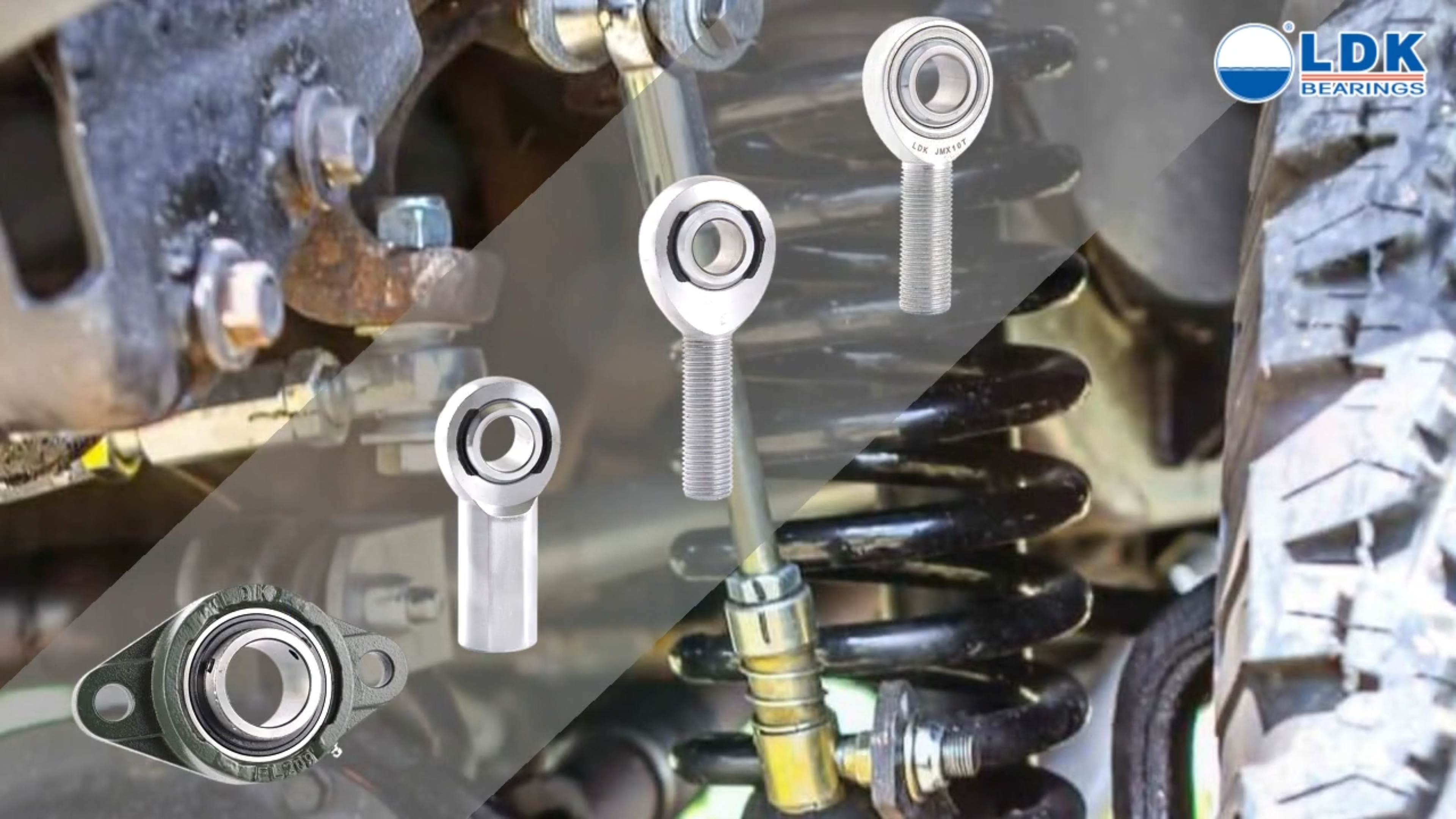 LDK rod end bearings for 4x4 Off-road