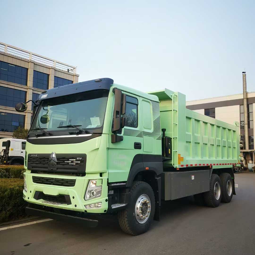 Sinotruk HOWO dump truck, a common alternative to FAW trucks in construction fleets