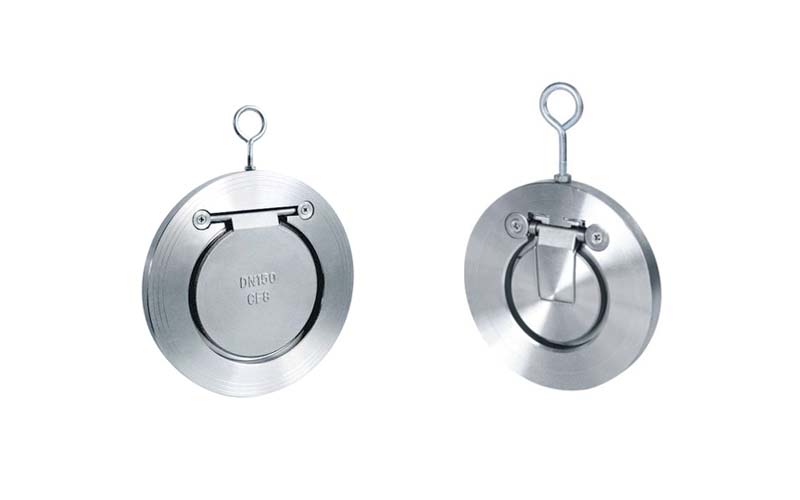 CSV410 check valve body detail with lapped seat faces and Inconel spring
